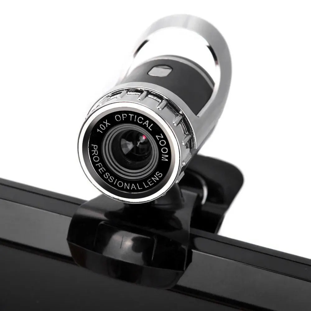 🌙🎥 Rotatable Night Vision Webcam – USB Κάμερα με 360° Περιστροφή & Μικρόφωνο 🎤💻