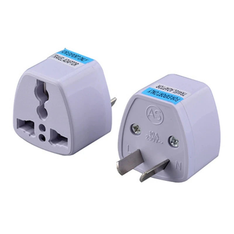 Universal Plug Adapter 🌍🔌 | US/UK/AU to EU 🇺🇸➡️🇪🇺 | 2-Pin Power Converter ⚡ | Travel Charger ✅
