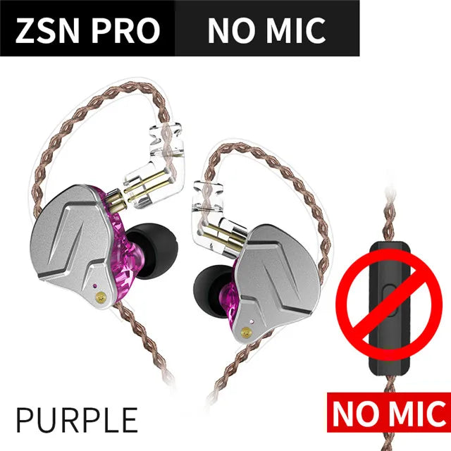 🎧 KZ ZSN PRO – Hybrid In-Ear Earphones για HiFi Ήχο & Δυνατά Μπάσα! 🎧
