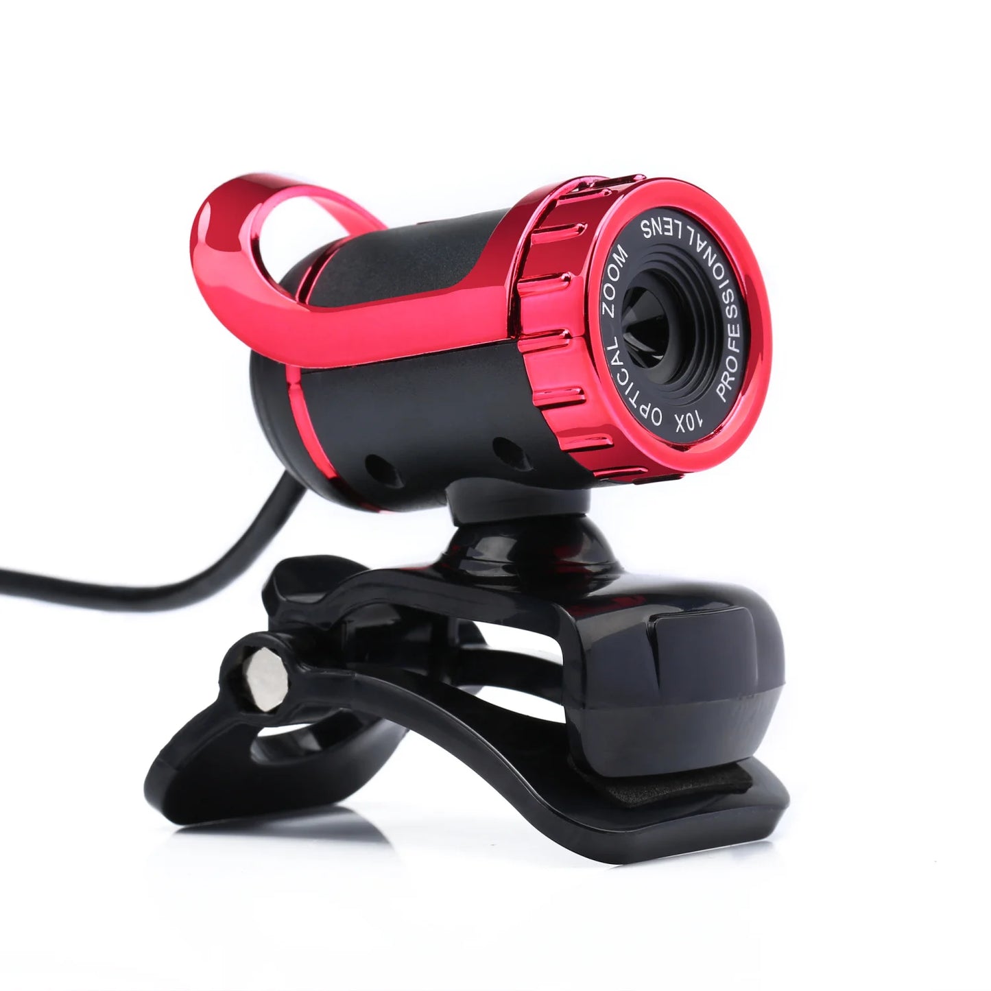 🌙🎥 Rotatable Night Vision Webcam – USB Κάμερα με 360° Περιστροφή & Μικρόφωνο 🎤💻