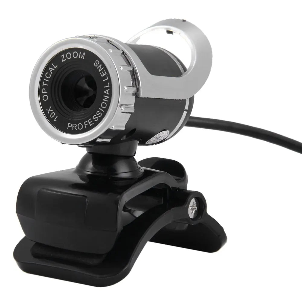🌙🎥 Rotatable Night Vision Webcam – USB Κάμερα με 360° Περιστροφή & Μικρόφωνο 🎤💻