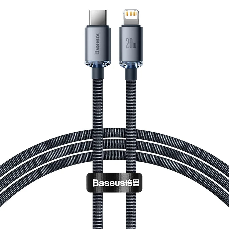 ⚡📱 Baseus USB Type-C PD 20W/27W Καλώδιο – Γρήγορη & Σταθερή Φόρτιση για iPhone