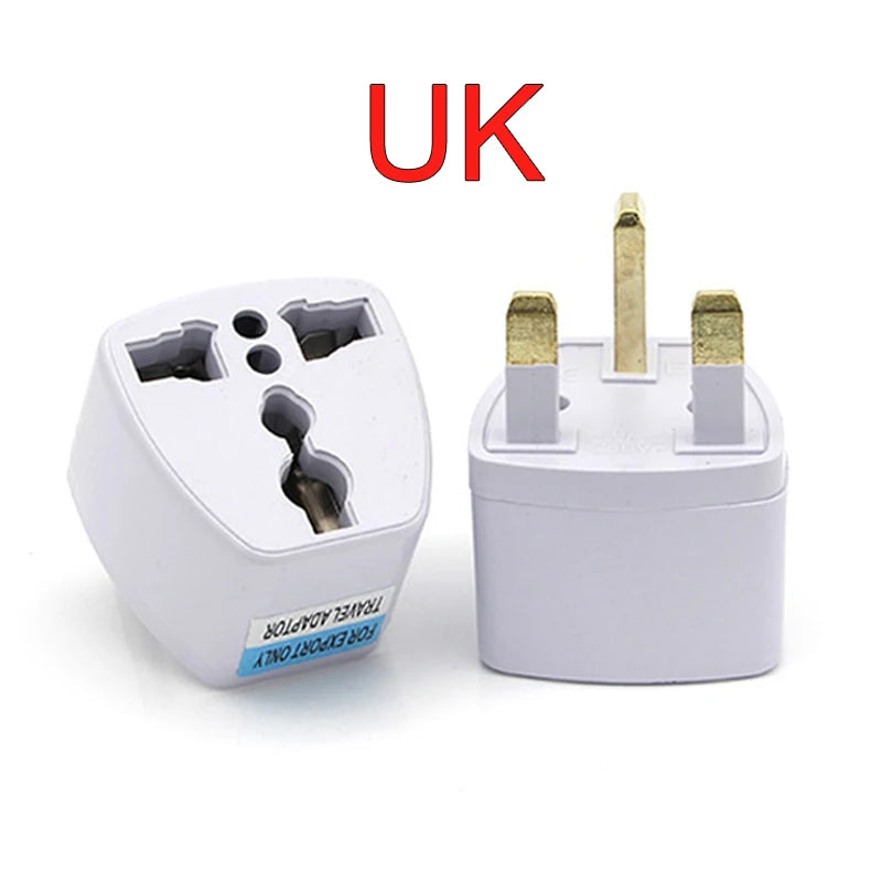 Universal Plug Adapter 🌍🔌 | US/UK/AU to EU 🇺🇸➡️🇪🇺 | 2-Pin Power Converter ⚡ | Travel Charger ✅