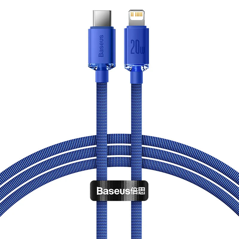 ⚡📱 Baseus USB Type-C PD 20W/27W Καλώδιο – Γρήγορη & Σταθερή Φόρτιση για iPhone