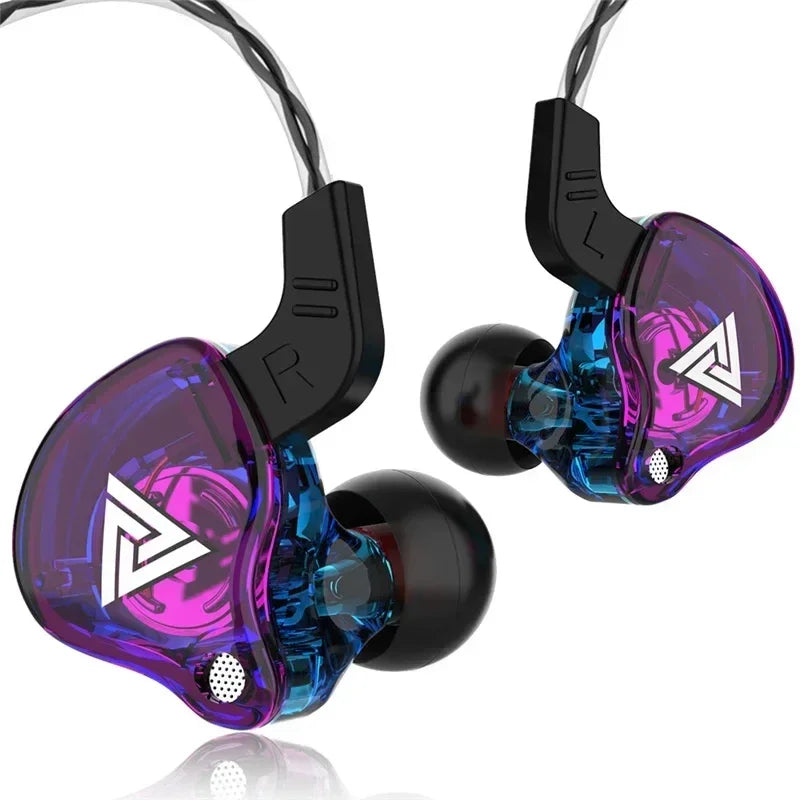 🎧 New Sport Headset with Microphone – QKZ AK6 In-Ear Wired Earphones