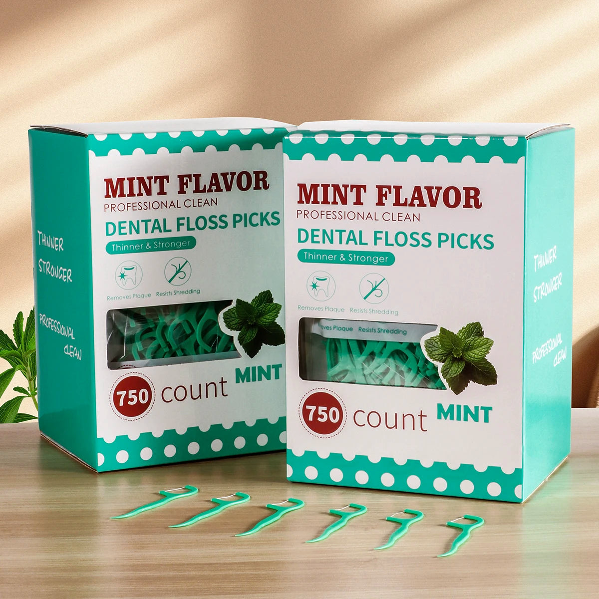 🌿🦷 Mint Dental Floss Stick – Οδοντικό Νήμα με Γεύση Μέντας για Βαθύ Καθαρισμό