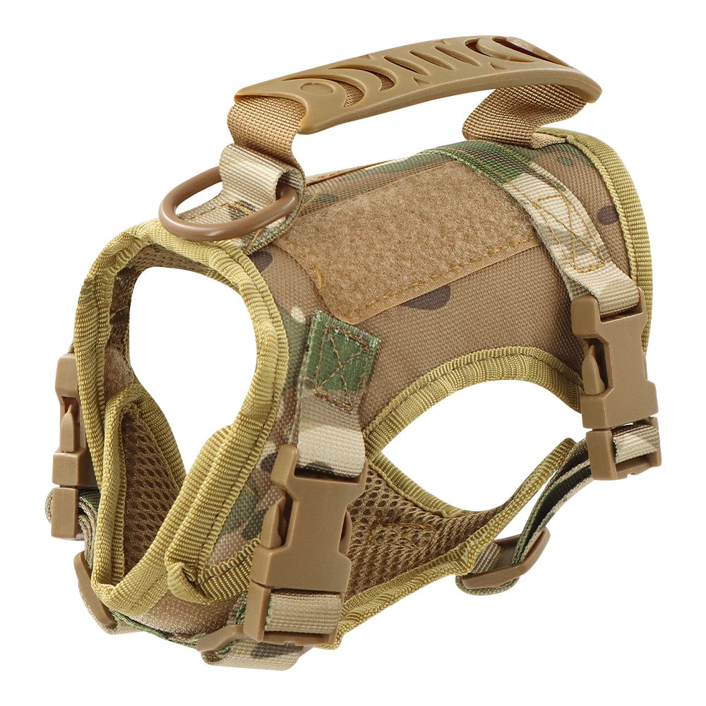 🎖️🐾 Tactical Puppy Harness & Leash – Σαμαράκι Ειδικού Τύπου για Μικρούς Σκύλους & Γατάκια 🐶🐱 Στιβαρό, ρυθμιζόμενο και άνετο – για εκπαίδευση, βόλτες & περιπέτεια!
