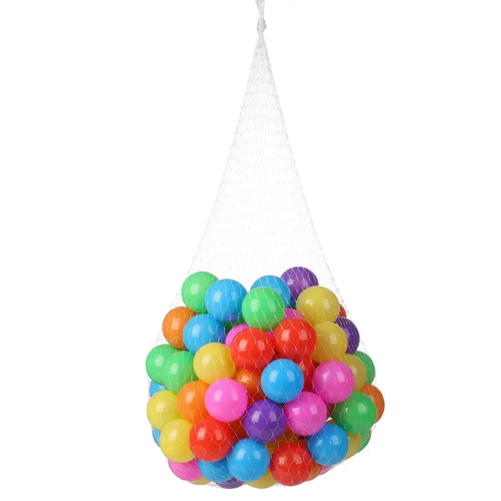 🌊🎈 100pcs Ocean Balls – Πολύχρωμες Μπάλες Πισίνας & Παιχνιδιού για Παιδιά 🎯
