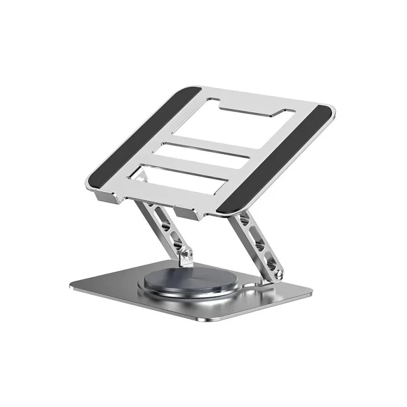 💻🔄 360° Rotating Laptop Stand – Αλουμινένια Ρυθμιζόμενη Βάση MacBook & Notebook 🎯