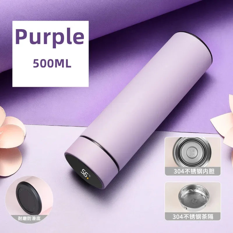 🍼✨ Παιδικό Smart Thermos με Οθόνη Θερμοκρασίας – Ασφάλεια & Στυλ! ✨🍼 500ml Smart Temperature Display Thermos Cup