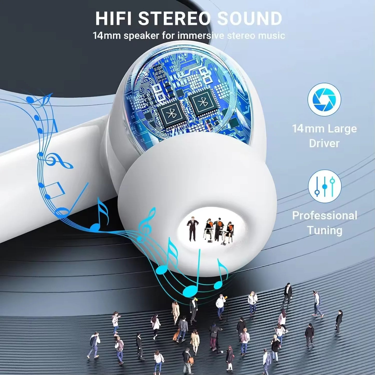 🎧 New 2025 Air Pro True Wireless Bluetooth Earphones 🎧