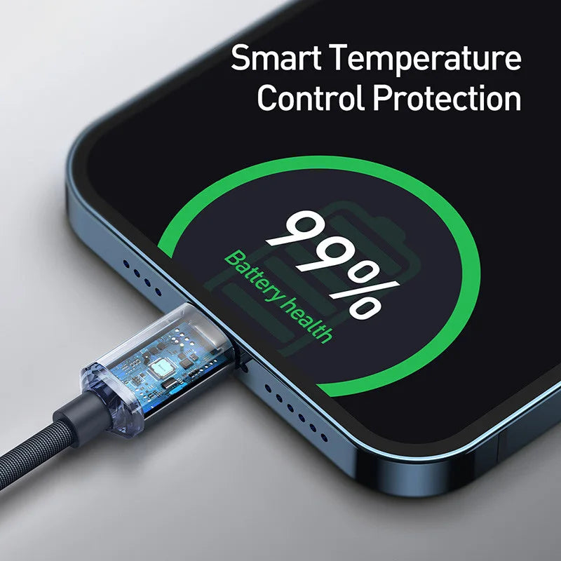 ⚡📱 Baseus USB Type-C PD 20W/27W Καλώδιο – Γρήγορη & Σταθερή Φόρτιση για iPhone