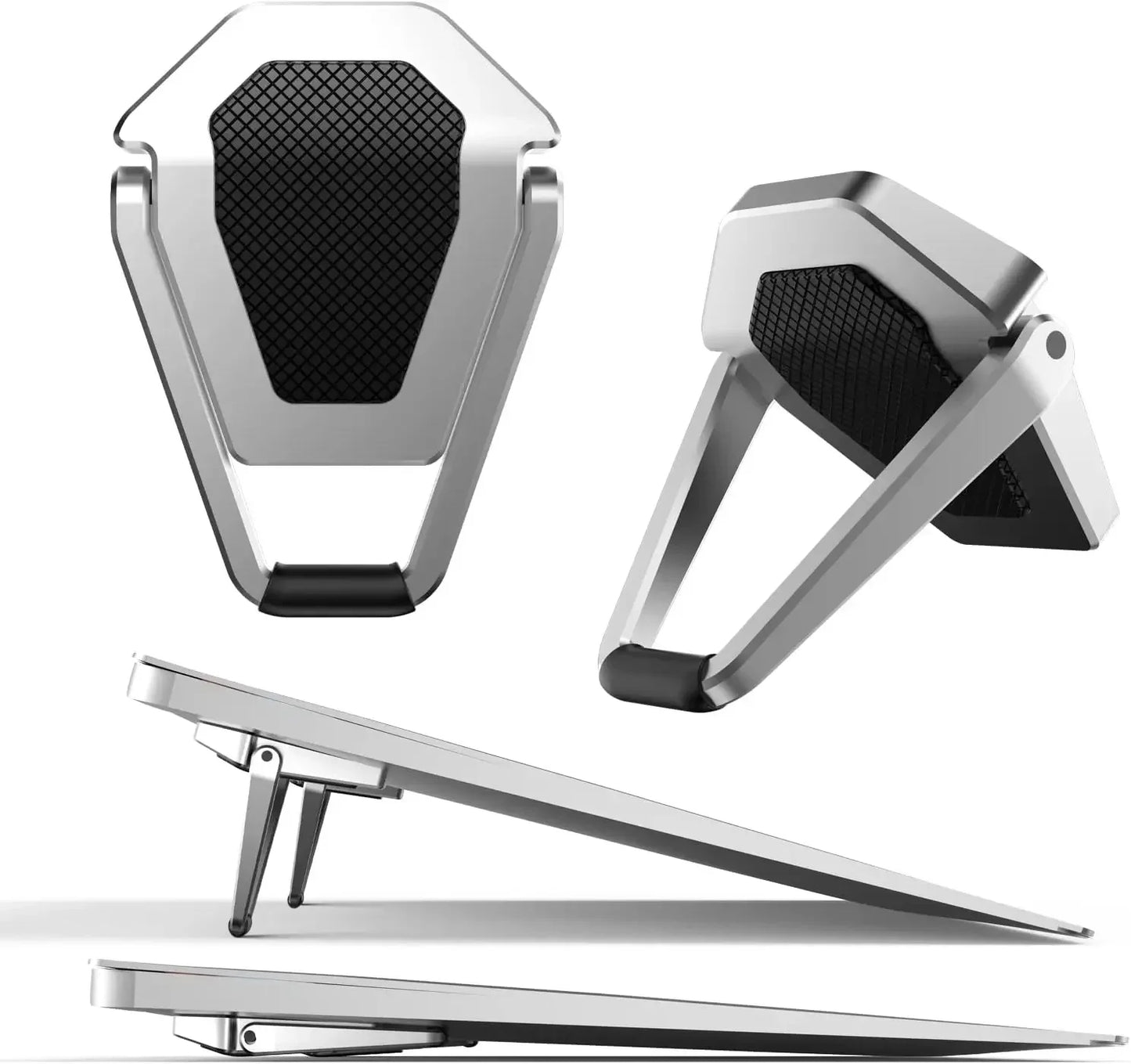 💻✨ Mini Invisible Laptop Stand – Εργονομική & Υπερφορητή Βάση Αλουμινίου 🎯