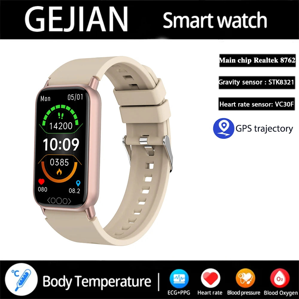 ⌚ GEJIAN 2025 Smart Watch – Η Υγεία και η Τεχνολογία στον Καρπό σου! ⌚
