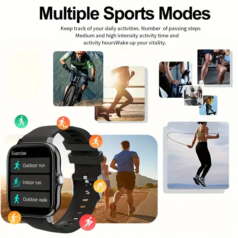 ⌚🔥 KESHUYOU 2025 Smart Watch – Έξυπνο Ρολόι με Κλήσεις, Ειδοποιήσεις & Αθλητικές Λειτουργίες ✨