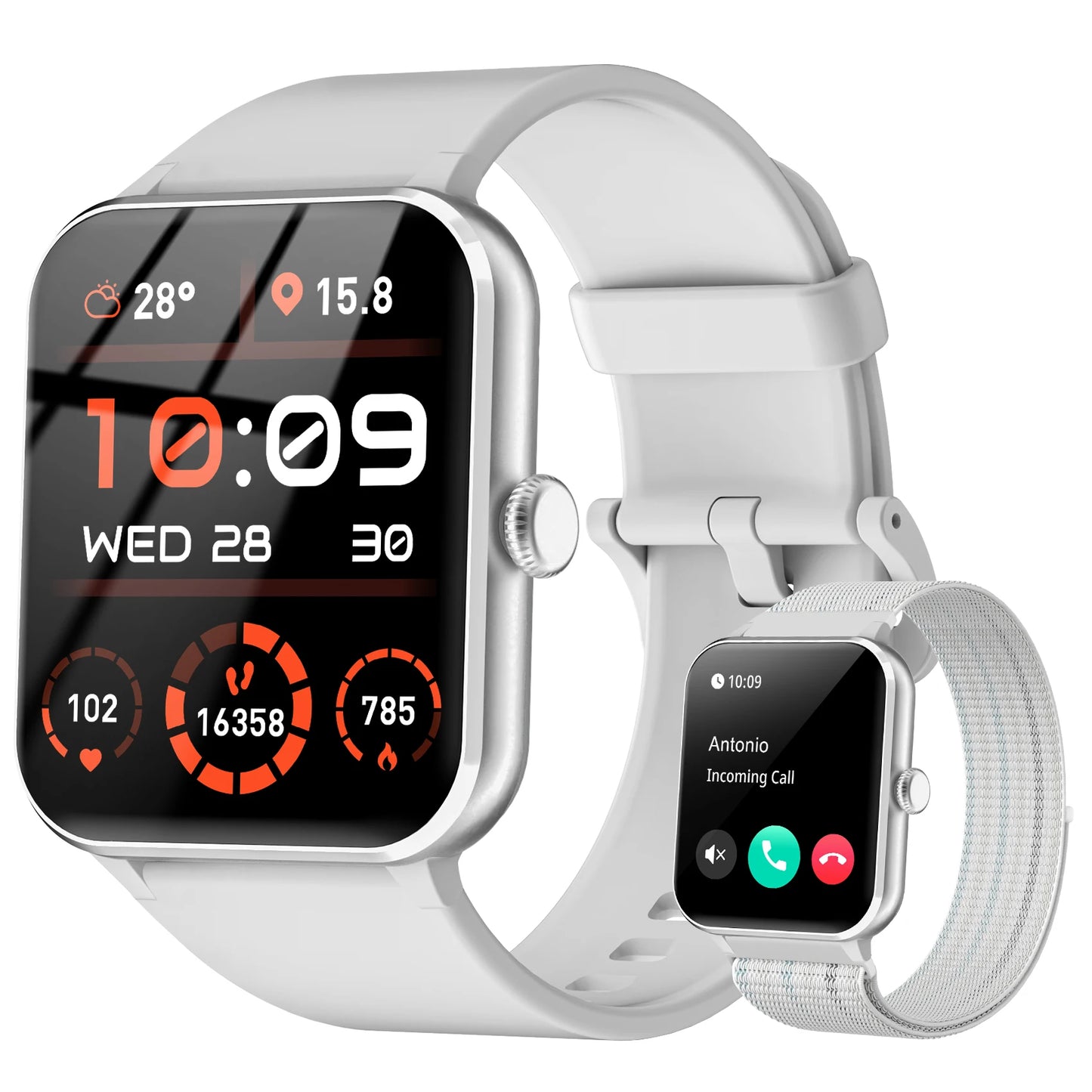 ⌚ Blackview R50 – Smartwatch 1.85" HD με SpO₂, Καρδιακό Ρυθμό & 100+ Αθλητικά Modes