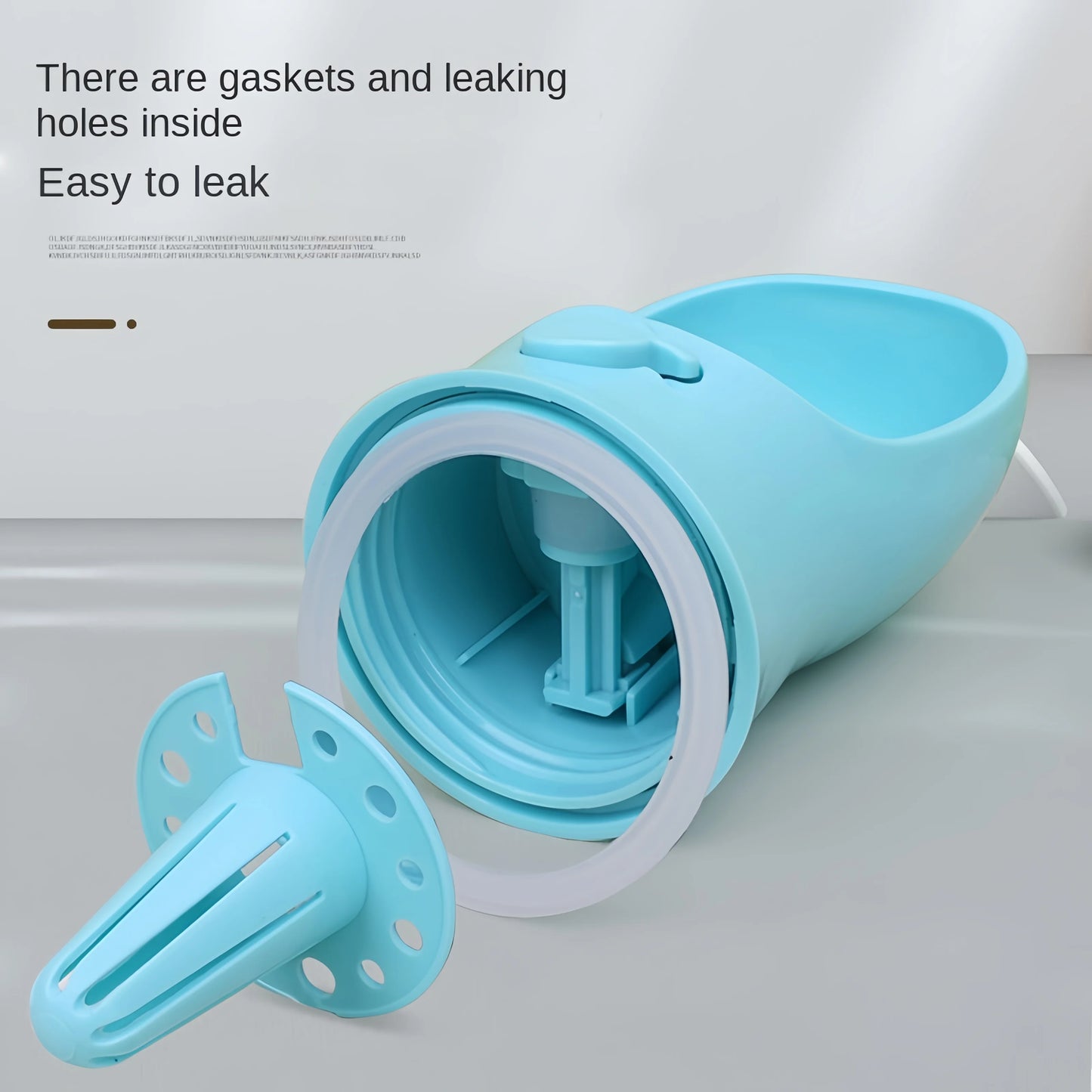 Portable Pet Water Bottle 🐾💧 | 2-in-1 Food & Water Container 🥣 | For Dogs & Cats 🐶🐱 | Travel Feeder 🚗🌿