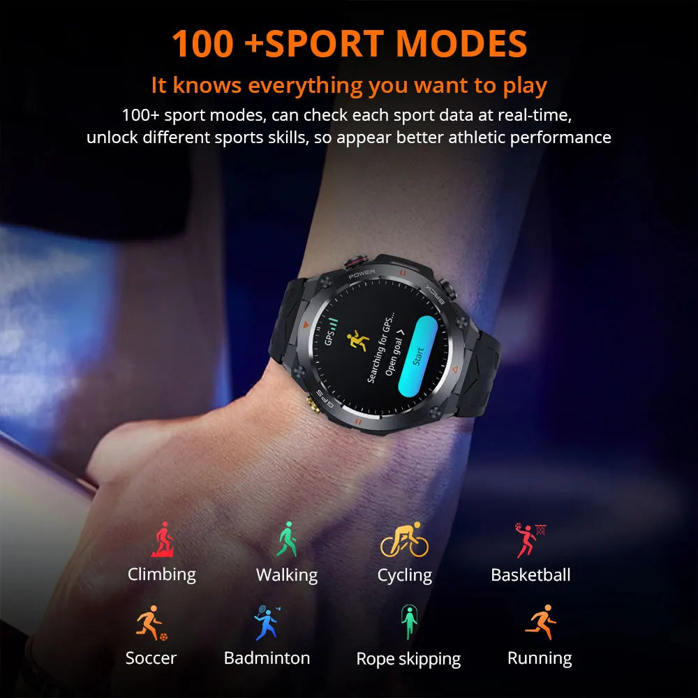 ⌚ COLMI V75 – GPS Smartwatch με Οθόνη 1.45” Ultra HD & Κλήσεις