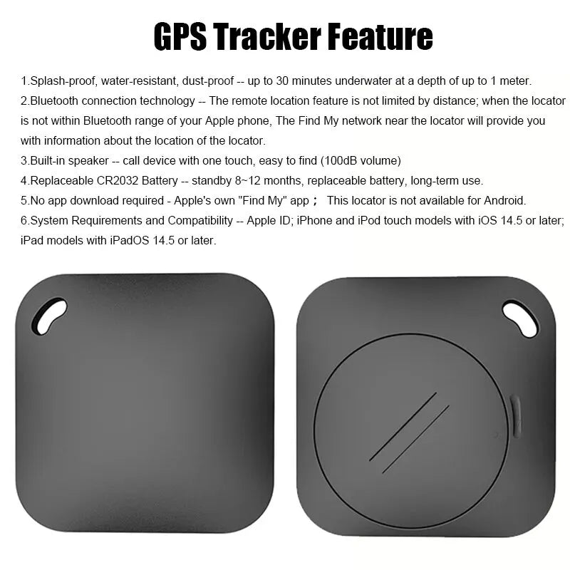 📍🔊 Smart Bluetooth GPS Tracker – MFI Locator με Apple Find My APP 🍏 Anti-Lost Device για Κλειδιά, Κατοικίδια & Παιδιά