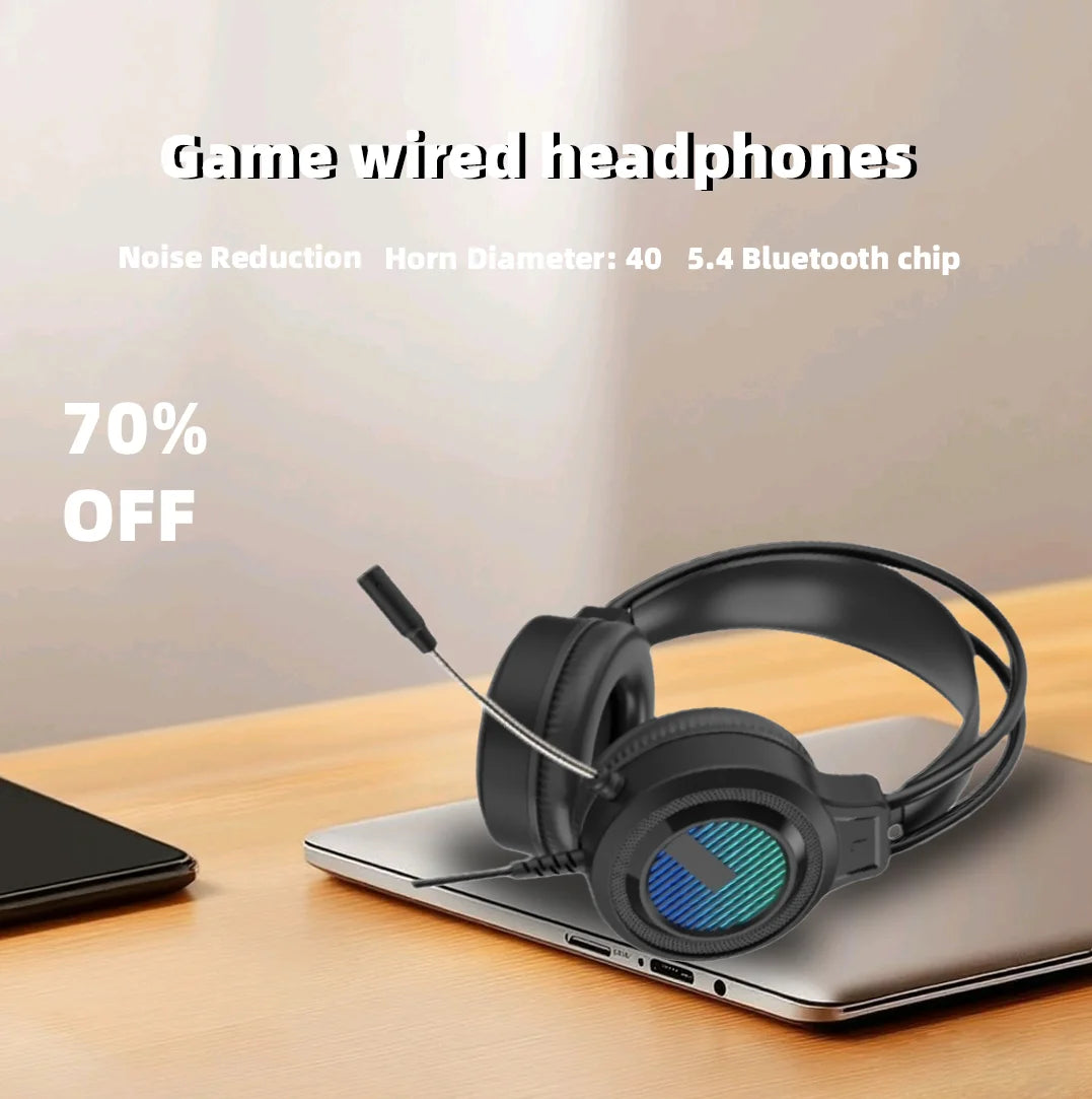 🎧 SW-G8 Gaming Headset – Ενσύρματα Gaming Ακουστικά 7.1 Surround με Noise Cancelling 🎮 Ιδανικά για PC & Laptop