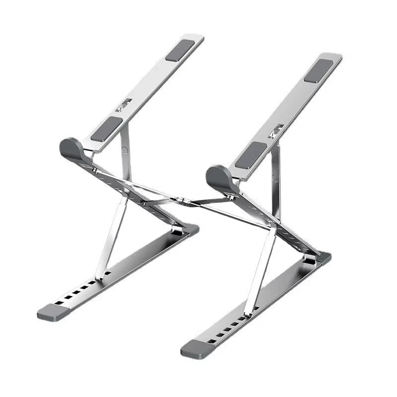 💻✨ Aluminum Laptop Stand – Ρυθμιζόμενη & Αναδιπλούμενη Βάση MacBook & Tablet 🎯