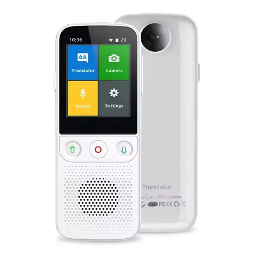 🌍 T11 Portable Audio Translator – 138 Γλώσσες, Online & Offline, AI Voice & Photo Translation