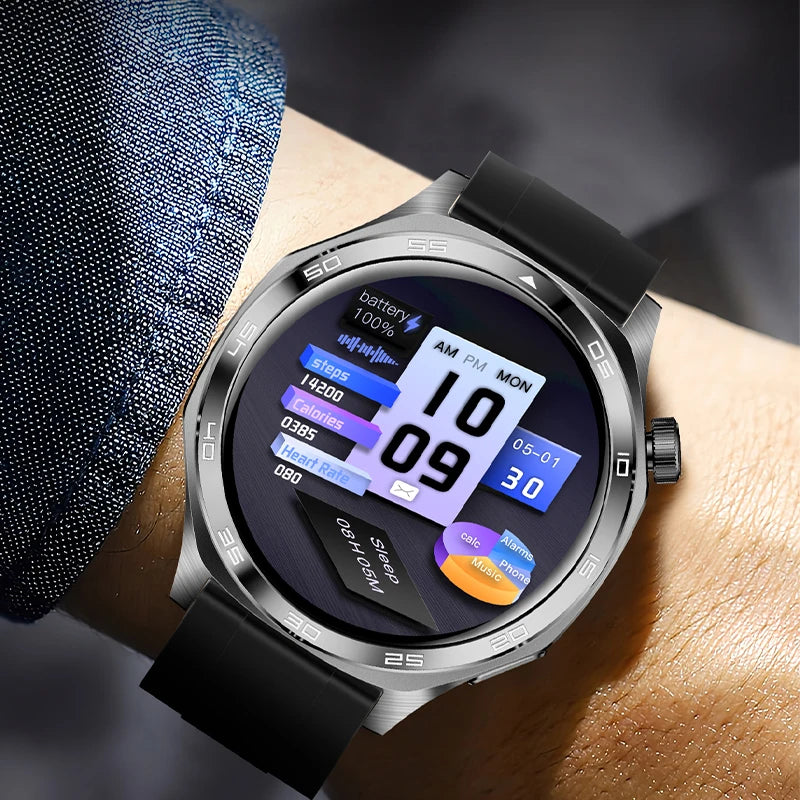 ⌚ GEJIAN Men’s 5.4 Smart Watch – Κομψότητα, Δύναμη & Λειτουργικότητα στον Καρπό σου! ⌚