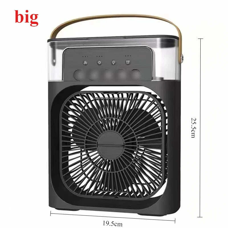 ❄️💨 3 σε 1 Φορητό Air Cooler – Ανεμιστήρας, Υγραντήρας & LED Night Light! 💨❄️ Portable Humidifier Fan Air Conditioner