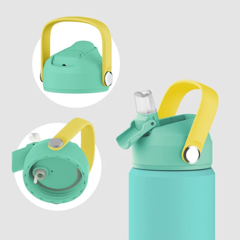 🍼✨ Παιδικό Θερμός με Λαβή & Χαριτωμένο Design! ✨🍼