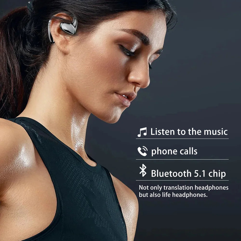 🎧 M8 Language Translator Earbuds – Ο通λικό σύντροφος για ταξίδια & διεθνή επικοινωνία 🌍