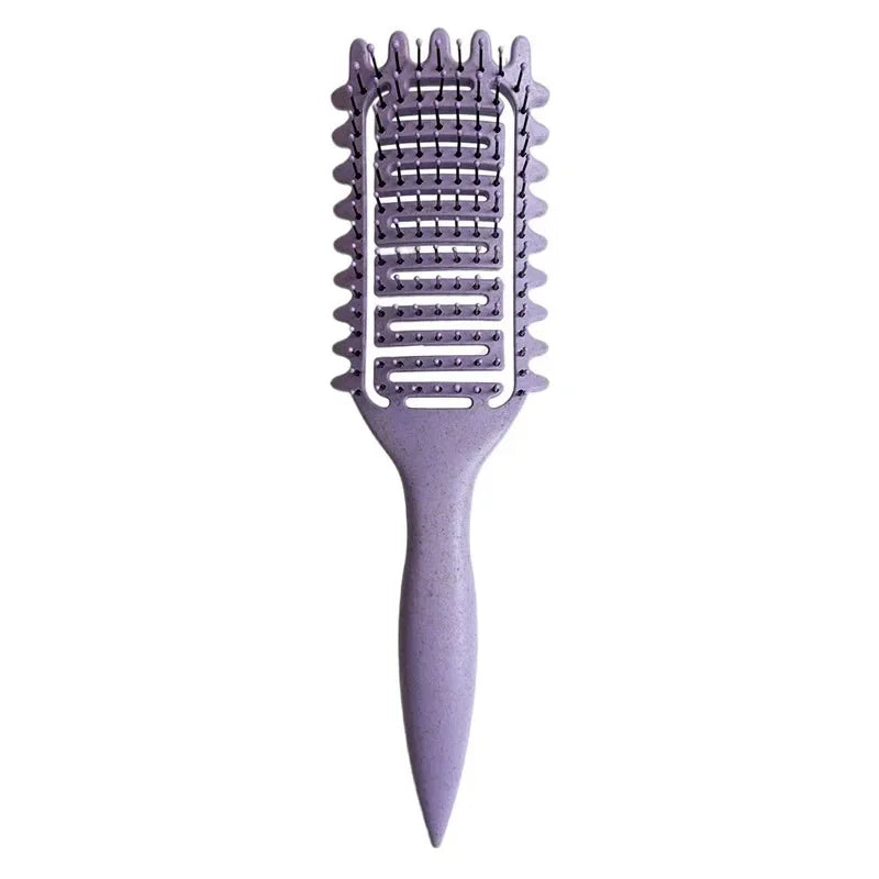 💇♀️✨ Curl Define Styling Brush – Βούρτσα για Σγουρά Μαλλιά & Ξεμπέρδεμα 3 σε 1 🌸