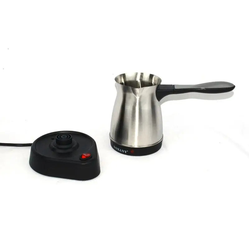☕⚡ Ηλεκτρική Καφετιέρα Moka 600W – Πρακτική & Πολυχρηστική! ⚡☕ 600W Electric Coffee Maker – 500ml Detached Italian Moka Pot