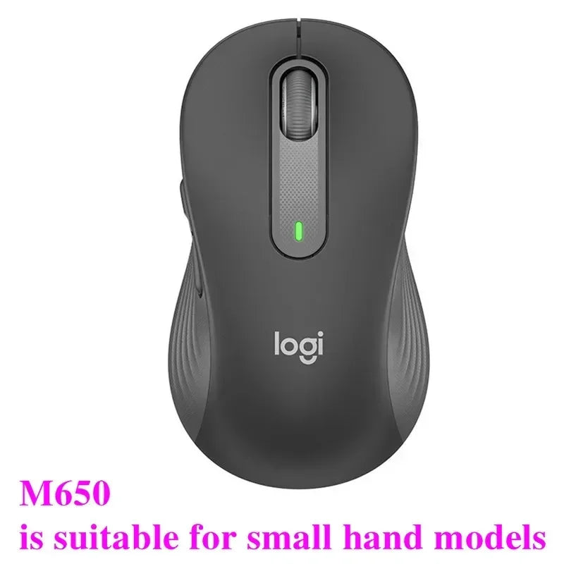 🖱️ Logitech M650 / M650L Wireless Bluetooth Mouse – Silent, Εργονομικό, Plug & Play για Δεξιόχειρες 🔇 Ιδανικό για Laptop, PC, Mac & Multi-Device Χρήση | Bluetooth + 2.4GHz | Άνεση χωρίς θόρυβο