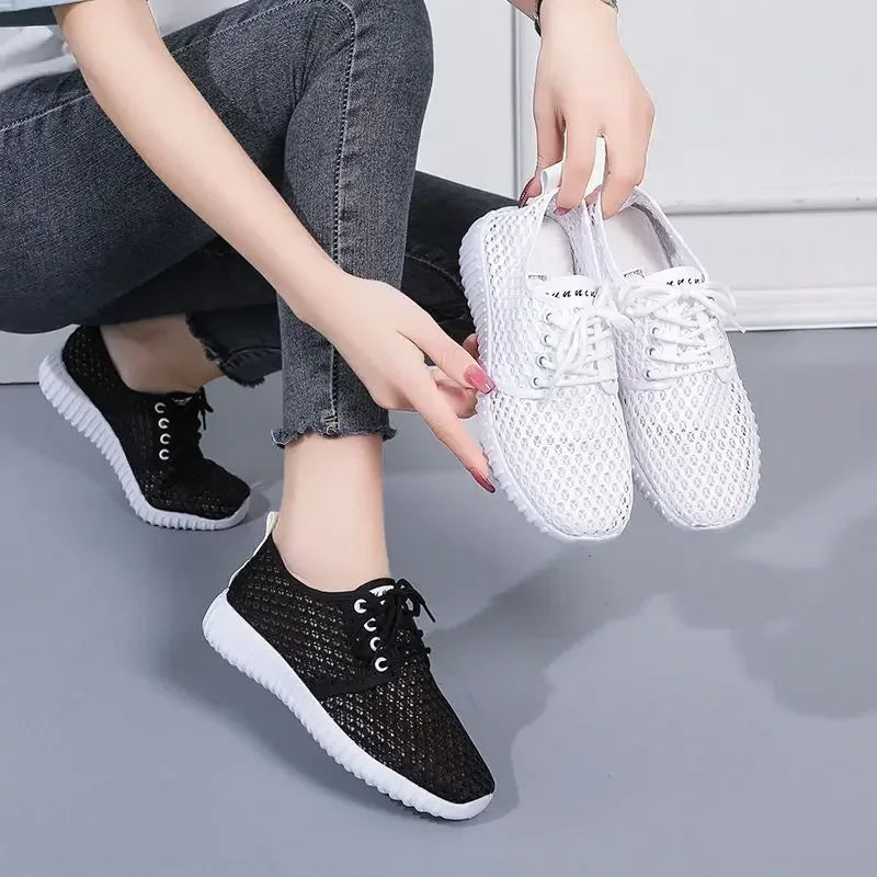 👟☀ Γυναικεία Διάτρητα Αθλητικά – Ανάλαφρη Άνεση για το Καλοκαίρι ☀👟