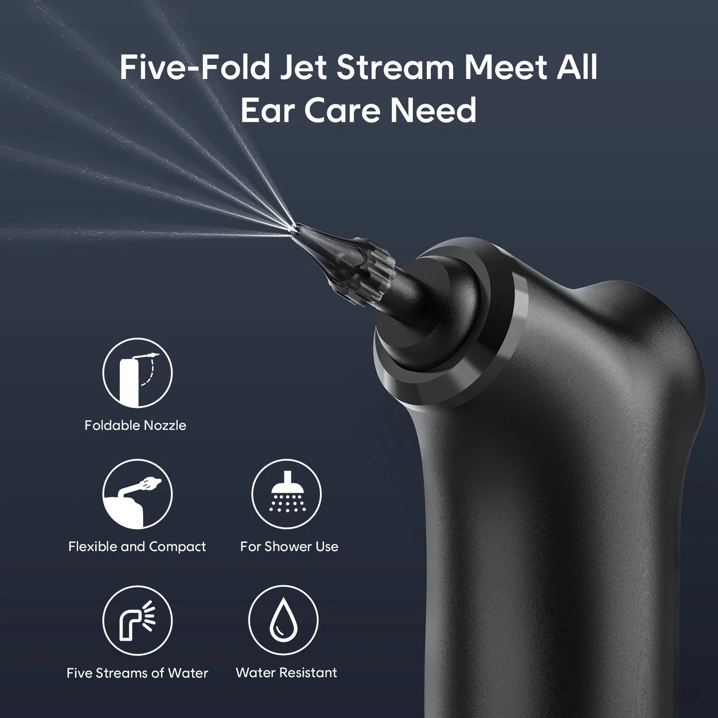🔊✨ Electric Ear Cleaner Kit | Έξυπνο Σύστημα Καθαρισμού Αυτιών με 4 Modes & Υδάτινη Άρδευση ✨🔊 Για ενήλικες & παιδιά – Ασφάλεια, υγιεινή & άνεση στο σπίτι
