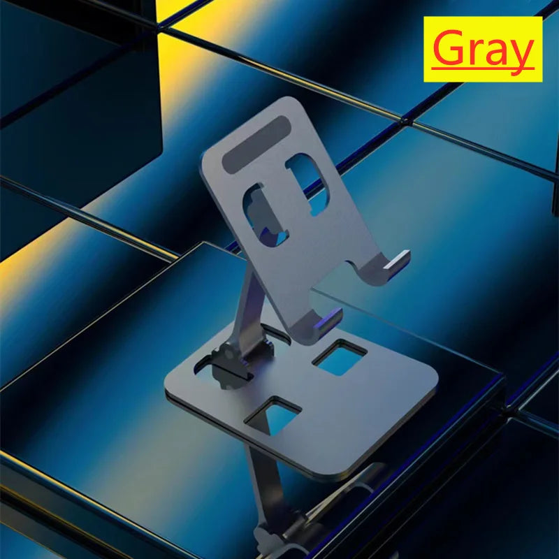 📱 Universal Aluminum Alloy Portable Tablet Holder – Ρυθμιζόμενη Βάση Tablet & Κινητού