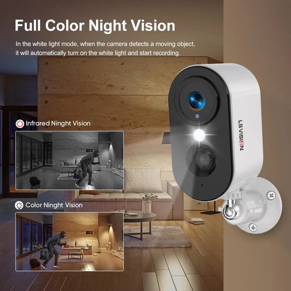 📹🔒 LS VISION 2K 5MP 4G SIM & WiFi Κάμερα Ασφαλείας με Μπαταρία 5200mAh Απόλυτη προστασία οπουδήποτε & οποτεδήποτε – χωρίς καλώδια, χωρίς όρια! 🚀