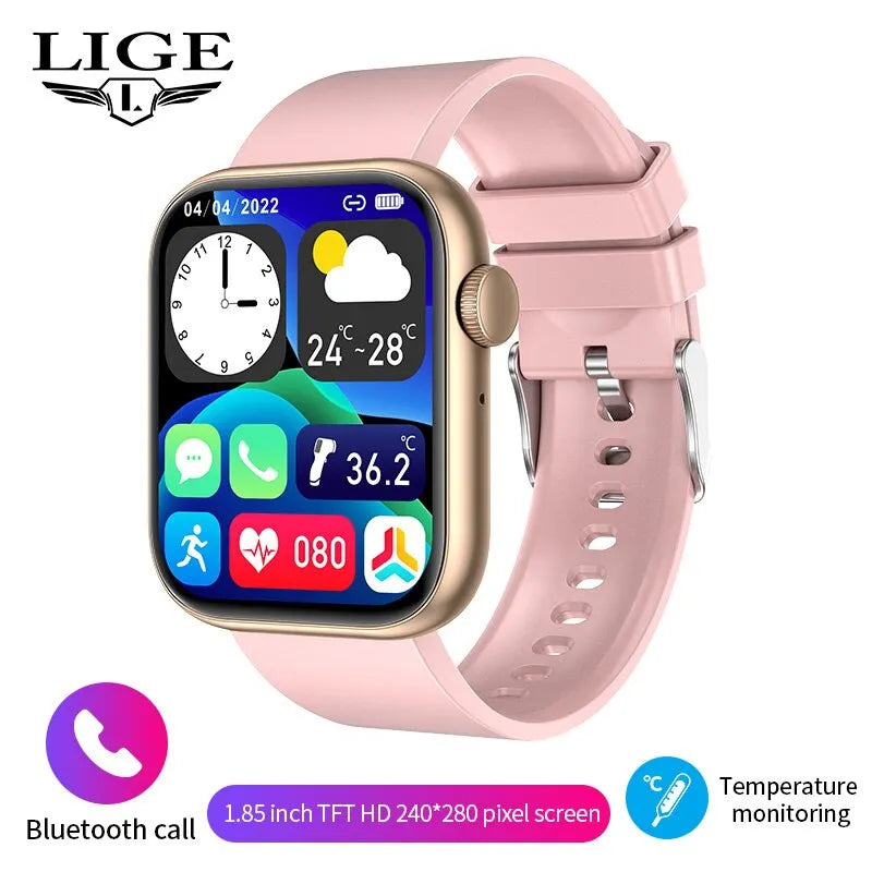💖 LIGE Smart Watch for Women – Στυλ, Τεχνολογία & Υγεία στον Καρπό σου! 💖