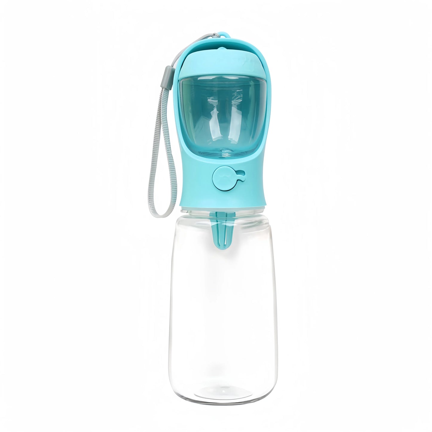 Portable Pet Water Bottle 🐾💧 | Food Dispenser Included 🥣 | Travel-Friendly 🚗 | Food Grade Material ✅