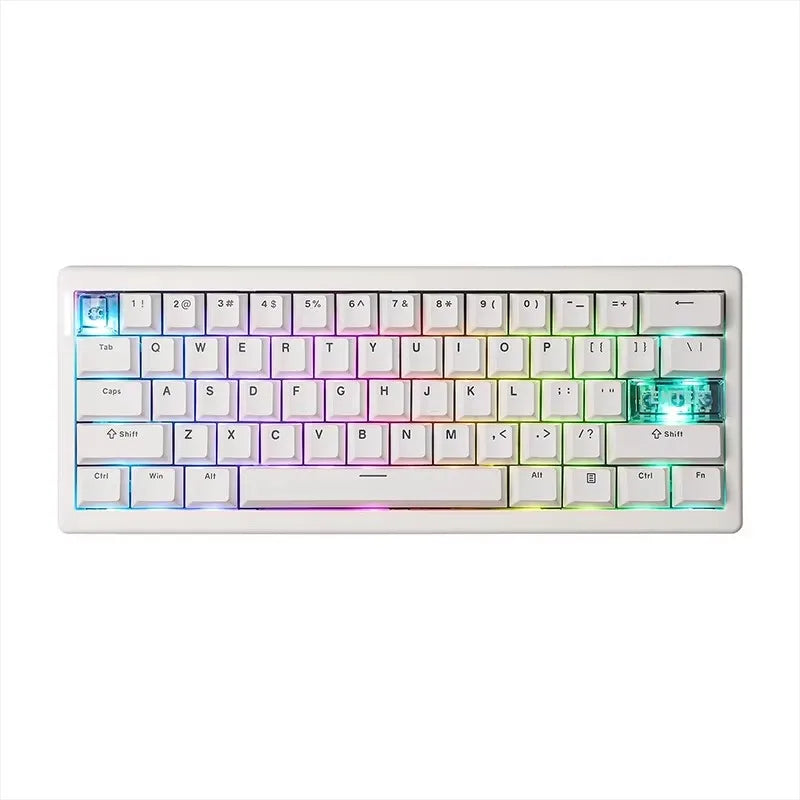 ⌨️🔥 CIDOO QK61 Tri-Mode Wireless Mechanical Keyboard – 60% Layout με VIA/QMK υποστήριξη, Gasket mount & Hot Swap για ultimate gaming & typing! 🎮💻
