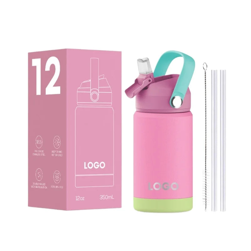 🍼✨ Παιδικό Θερμός με Λαβή & Χαριτωμένο Design! ✨🍼
