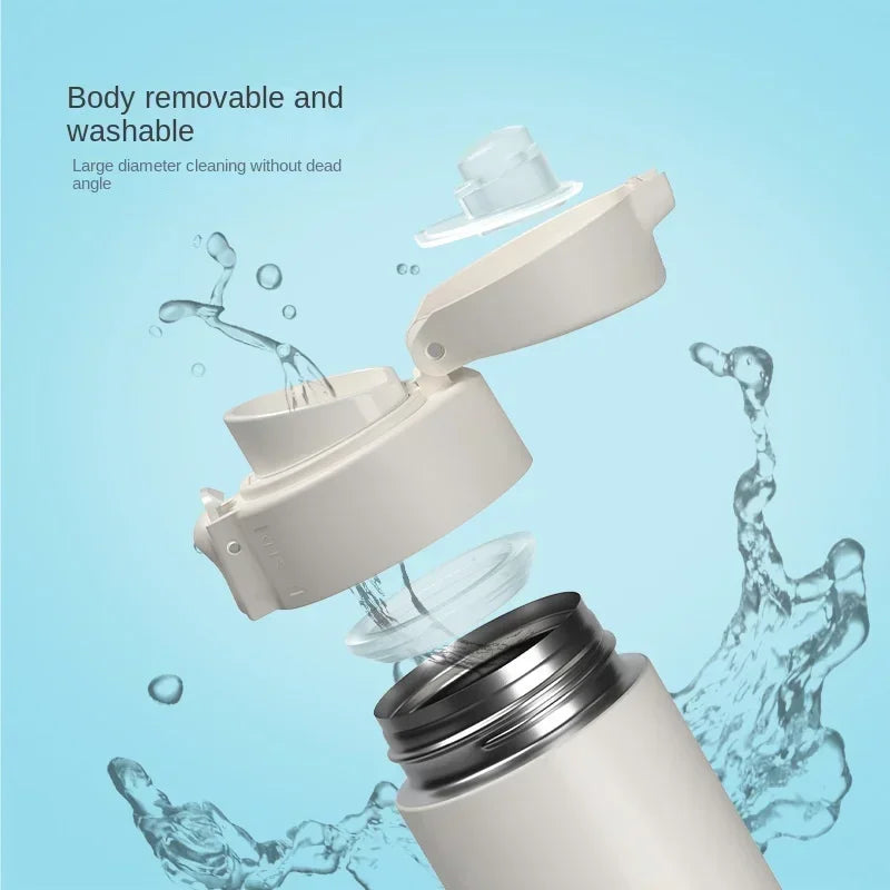 🚗 Thermos Water Bottle 450ml | Ανοξείδωτο Ατσάλι | Vacuum Flask Ζεστά & Κρύα Ροφήματα