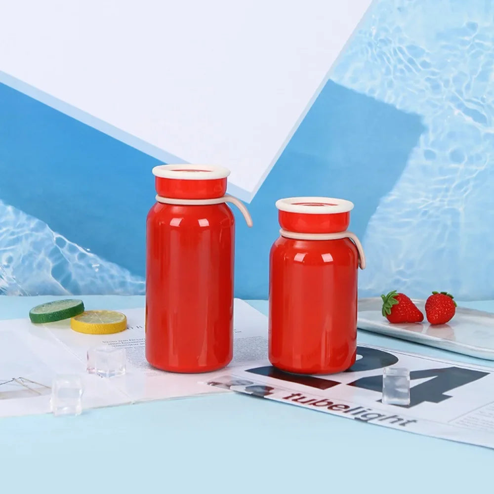 🥤✨ Μίνι Θερμός 400ml – Για Ροφήματα On-the-Go! ✨🥤 Mini Stainless Steel Insulated Water Bottle