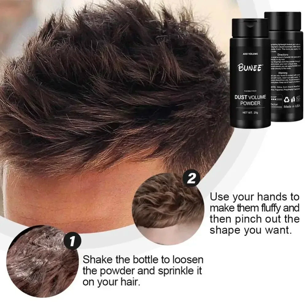 💇♂️💇♀️ Volumizing Hair Styling Powder – Άμεσος Όγκος & Ματ Φινίρισμα 🎯