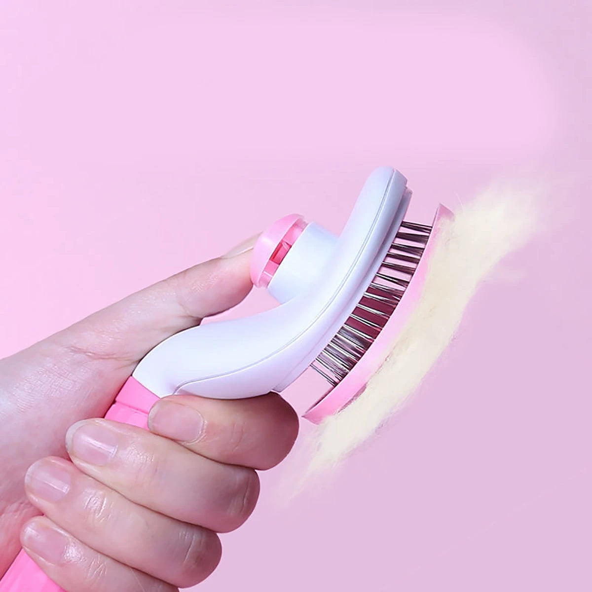 🐾🧼 Pet Hair Remover Brush – Χτένα Περιποίησης & Αποτρίχωσης για Σκύλους & Γάτες με Ανοξείδωτες Βελόνες ✂️🐶🐱 Αφαιρεί εύκολα νεκρές τρίχες, κόμπους & σκόνη – ενώ κάνει απαλό μασάζ στο δέρμα του κατοικιδίου σου!