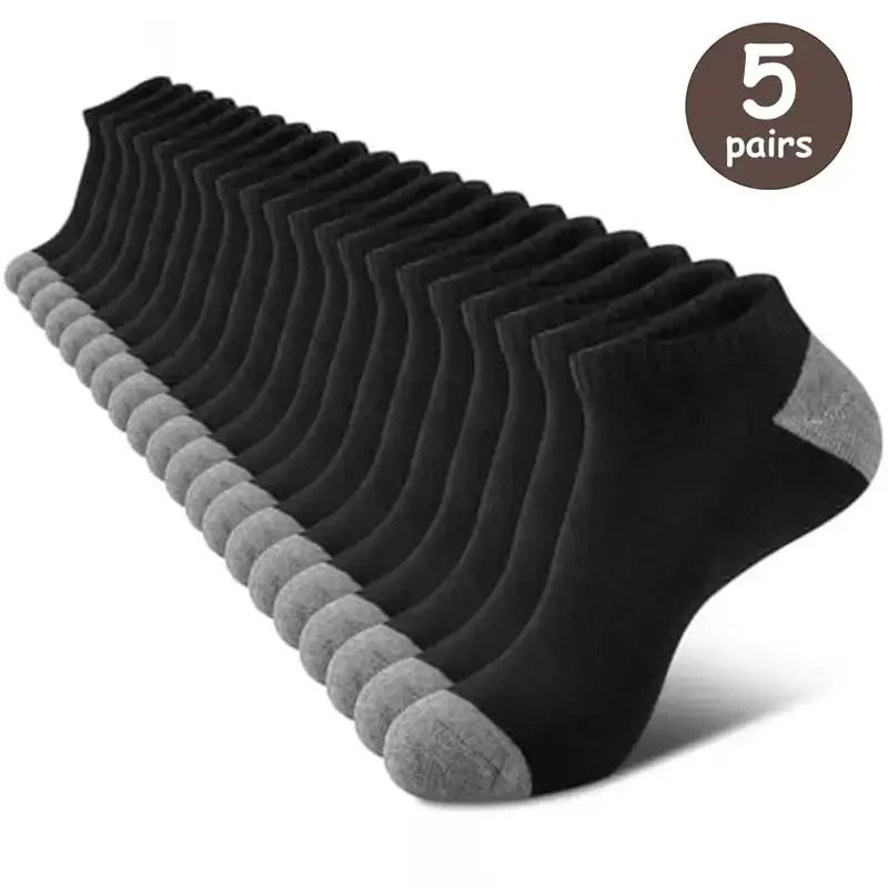 🧦 5 Ζευγάρια Ανδρικές Κάλτσες – Καλοκαιρινές, Ανάλαφρες & Fashionable
