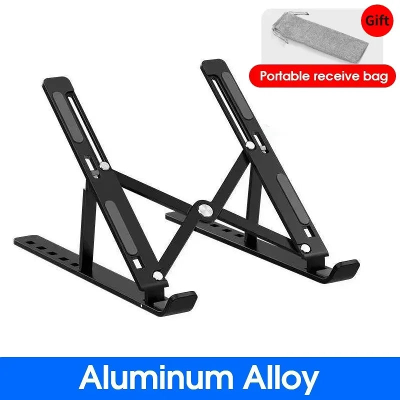 💻✨ Adjustable Foldable Laptop Stand – Ρυθμιζόμενη & Φορητή Βάση Notebook 🎯