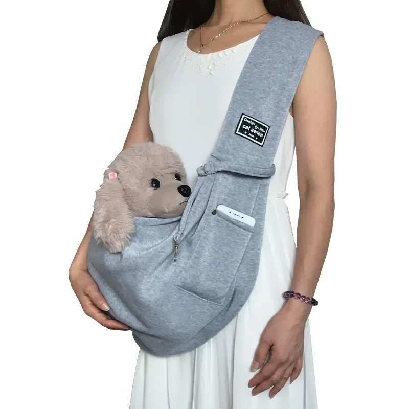 🎒🐾 Comfortable Crossbody Pet Sling Bag – Άνετη Τσάντα Μεταφοράς για Σκύλους & Γάτες 🐶🐱 Πάρ’ το κατοικίδιό σου παντού – με στυλ & άνεση!
