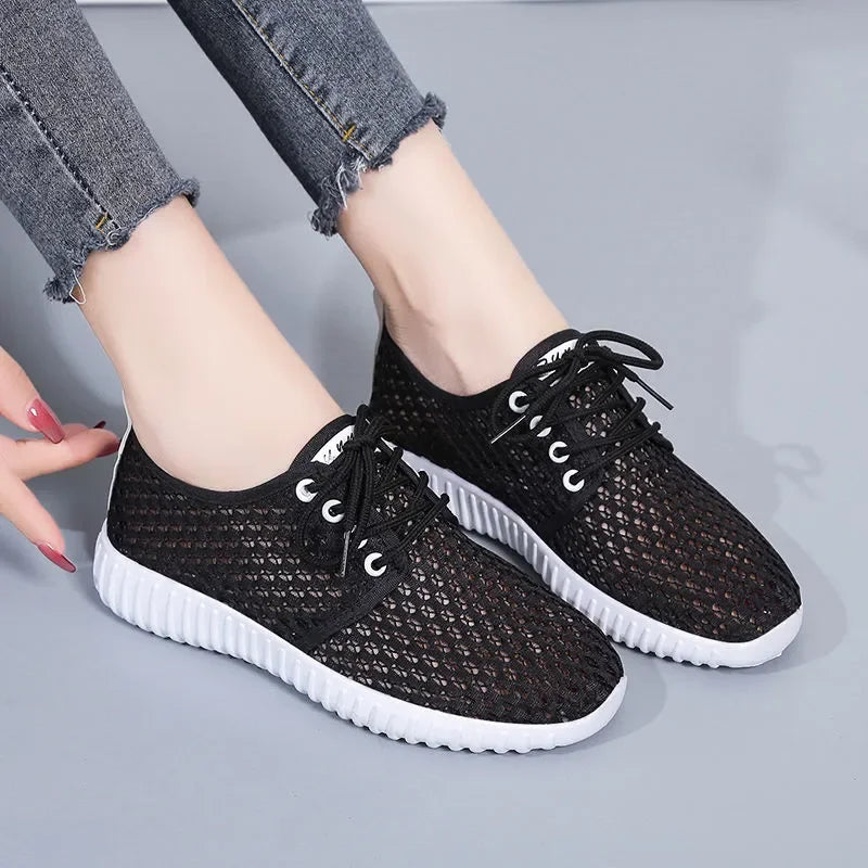 👟☀ Γυναικεία Διάτρητα Αθλητικά – Ανάλαφρη Άνεση για το Καλοκαίρι ☀👟