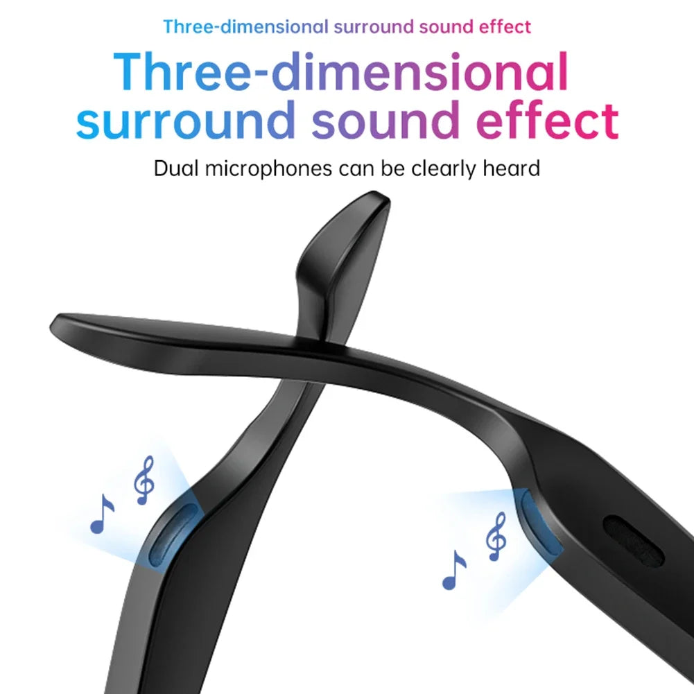 🕶 XG89 Bluetooth AI Smart Translator Glasses – 110+ Γλώσσες | UV Protection | Hands-Free Κλήσεις & Μουσική